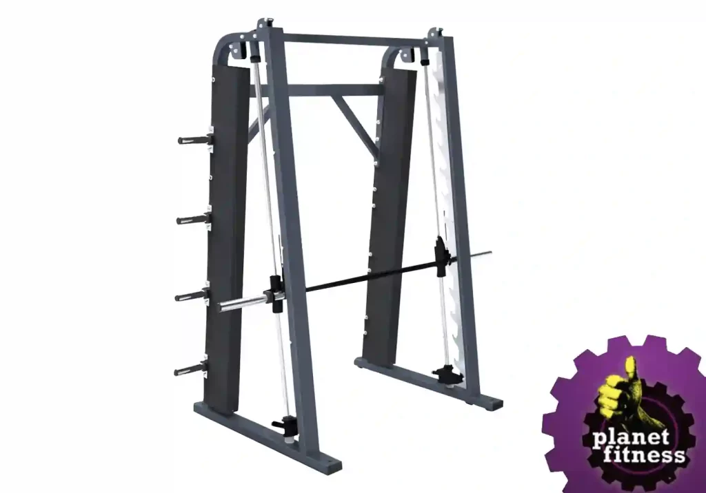 How heavy is the smith best sale machine bar at planet fitness