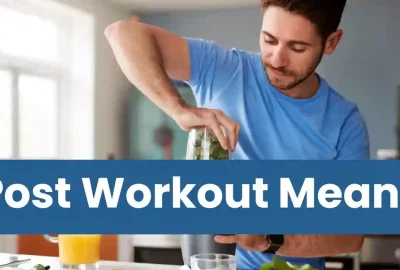 What does post-workout mean