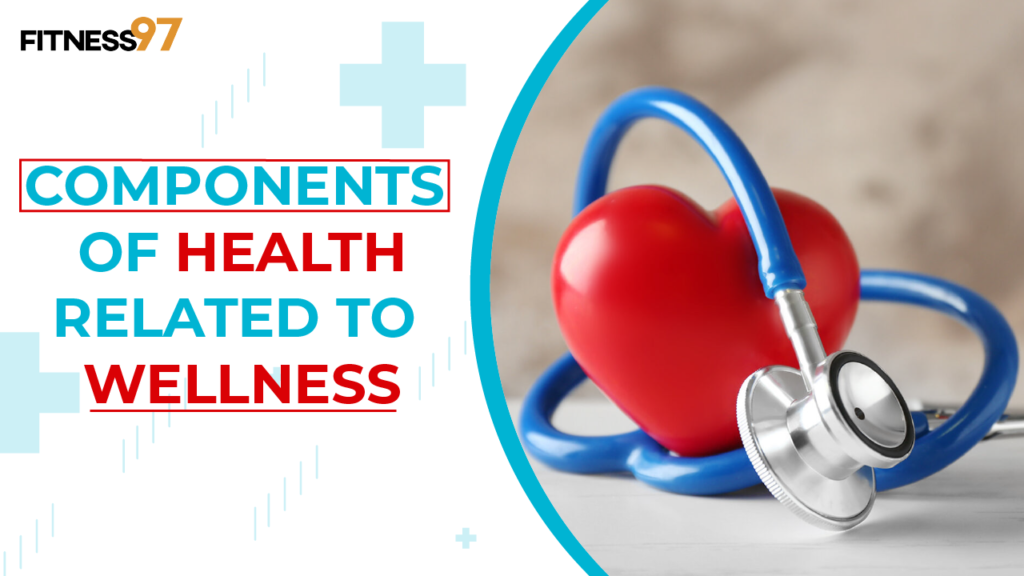 How are Components of Health Related to Wellness?