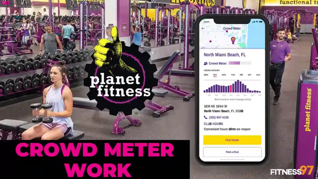 How does planet fitness crowd meter work