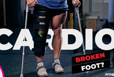 How to do Cardio with a broken foot