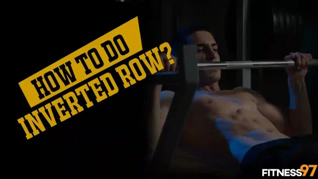 How to do inverted row