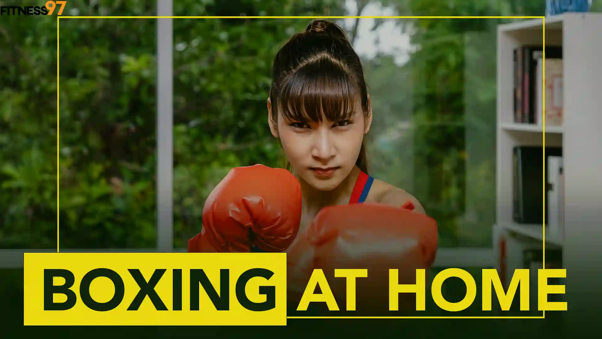 Boxing workout at home