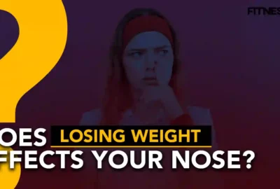 Does losing weight affect your nose