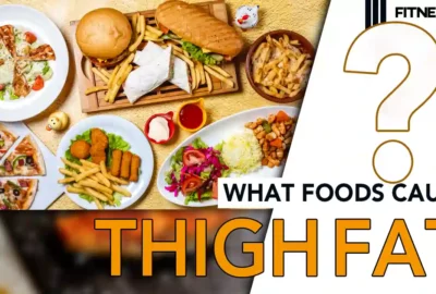 what foods cause thigh fat