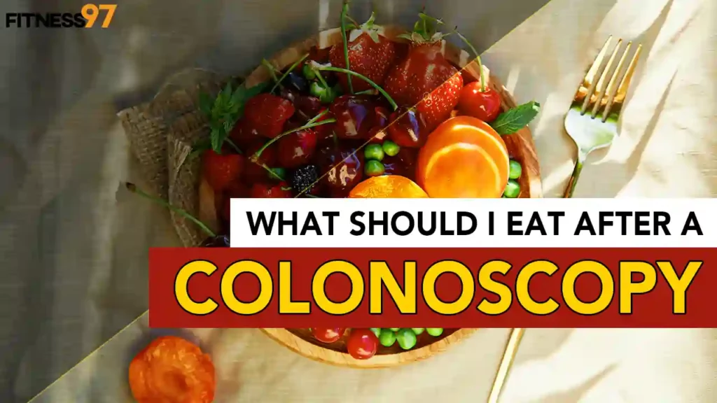 what should i eat after a colonoscopy