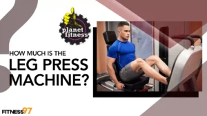 how much is the leg press machine without weight at planet fitness
