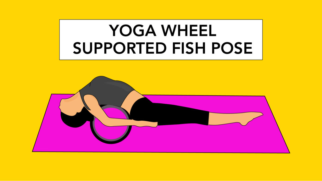 3: Yoga Wheel Supported Fish Pose